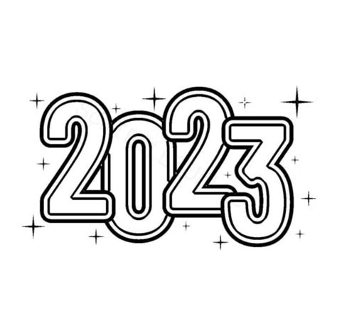 free 2023 coloring pages