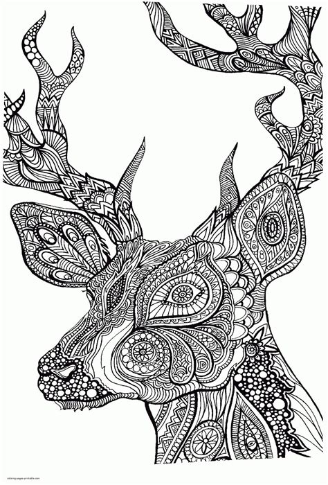 free adult coloring pages animals