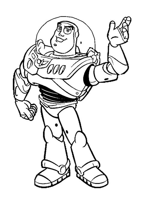 free buzz lightyear coloring pages