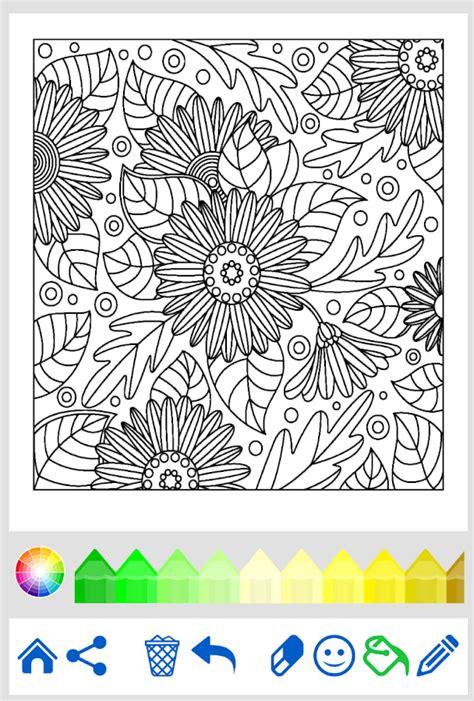 free colouring apps for adults