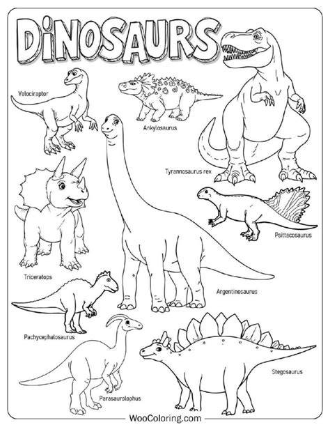 free dinosaur colouring