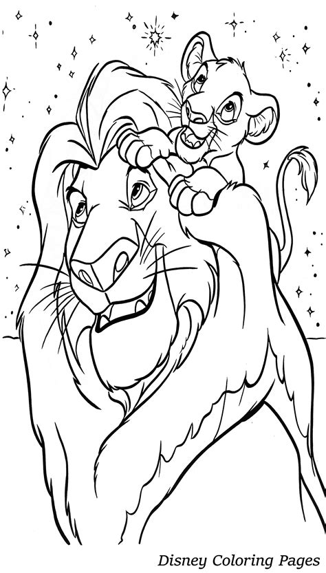 free disney coloring pages pdf
