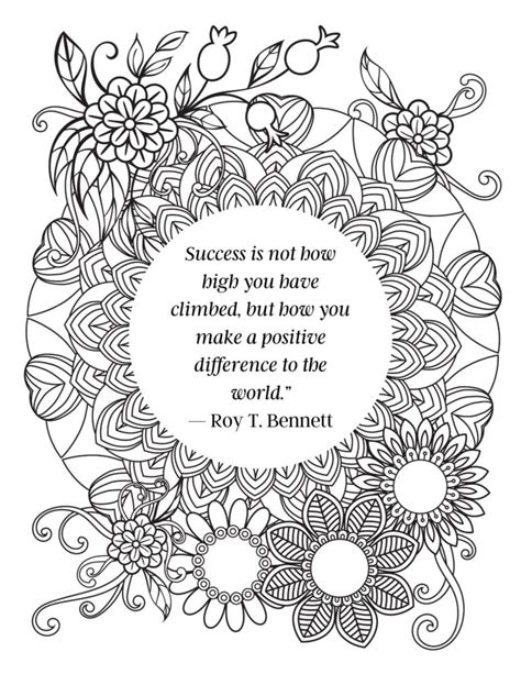 free inspirational coloring pages pdf