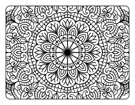 free mandala coloring sheets