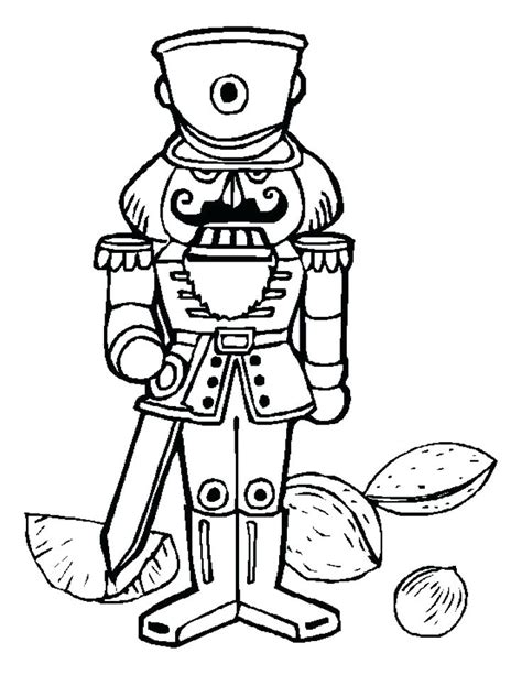 free nutcracker coloring pages to print