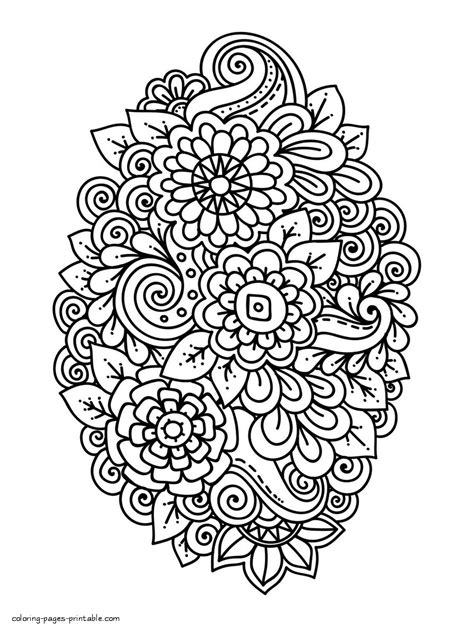 free pdf coloring pages for adults