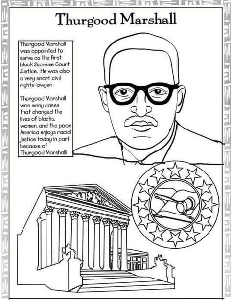 free printable black history coloring pages