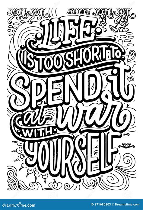 free printable coloring pages for adults inspirational quotes
