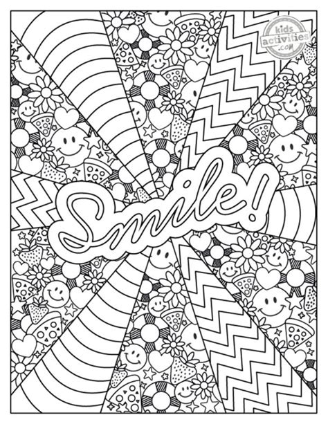 free printable coloring pages hard
