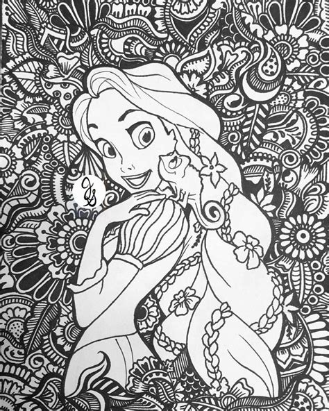 free printable disney coloring pages for adults