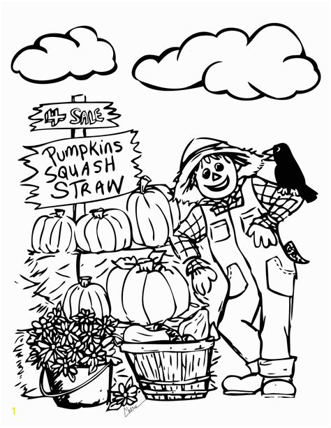 free printable fall coloring pages