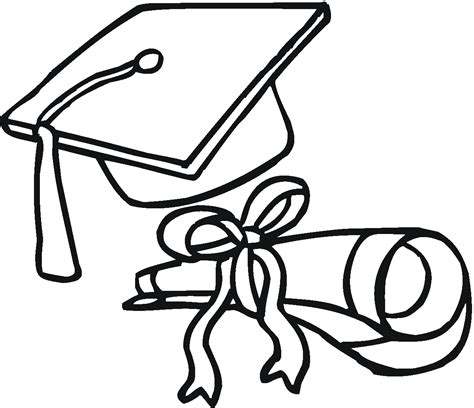 free printable graduation coloring pages