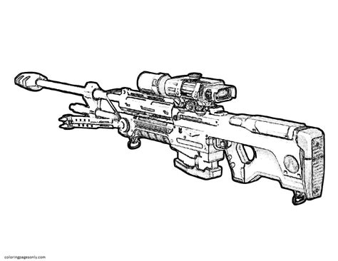 free printable gun coloring pages