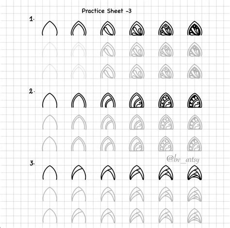free printable mandala practice sheets