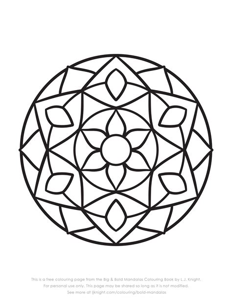 free printable mandalas for beginners pdf