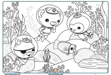 free printable octonauts coloring pages