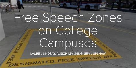 free speech on private college campuses