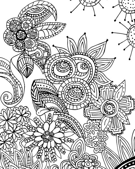 free zen coloring pages for adults