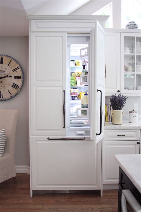 fridge panel cabinet