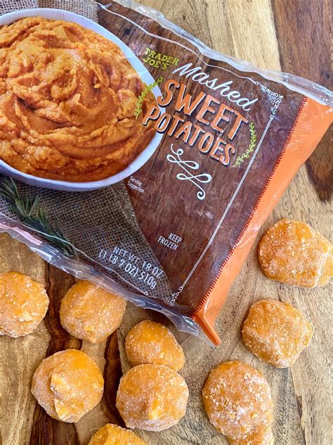 frozen mashed sweet potatoes