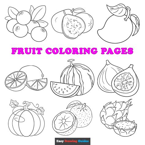 fruit coloring