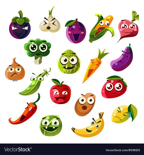 fruits and vegetables emoji