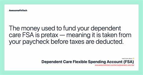 funds remaining in dependent care fsa