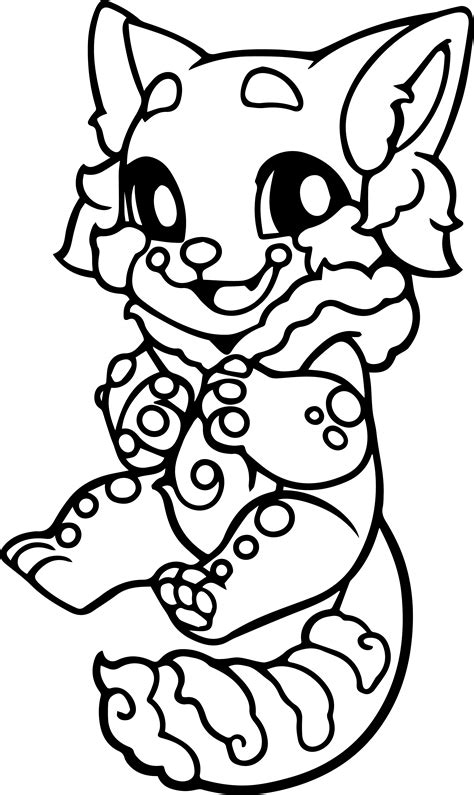 furries coloring pages