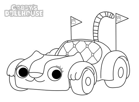 gabby's dollhouse coloring pages carlita