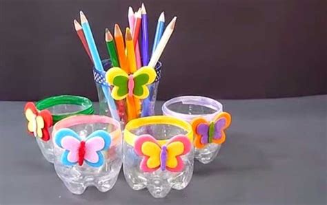 gambar kerajinan anak dari gelas plastik