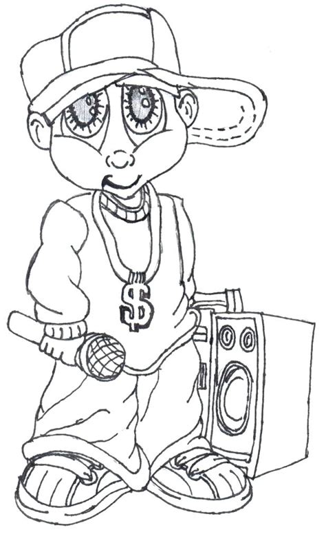 gangsta coloring pages