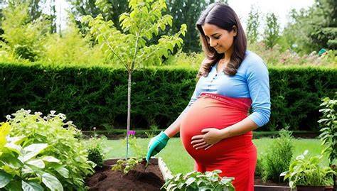 gardening while pregnant