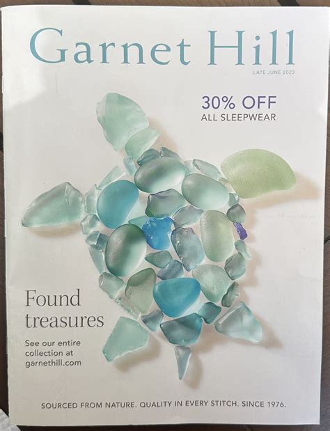 Garnet Hill Catalog Covers