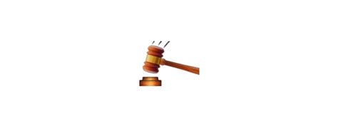 gavel emoji