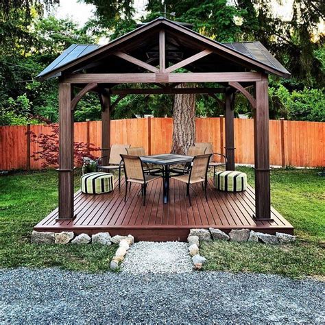 gazebo floor ideas