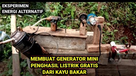 generator kayu bakar