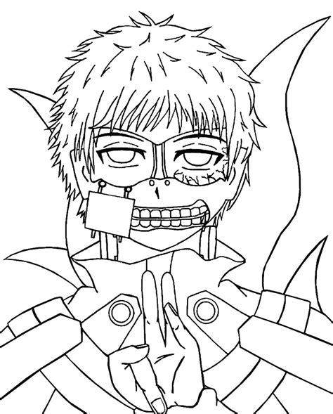 ghoul coloring pages