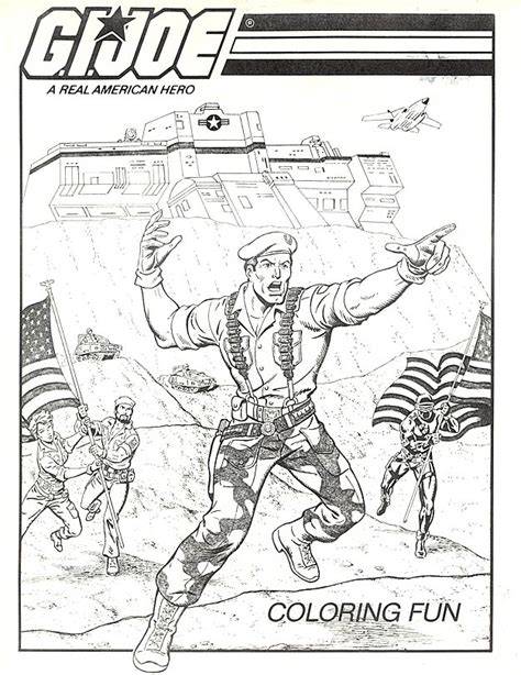 gi joe coloring pages