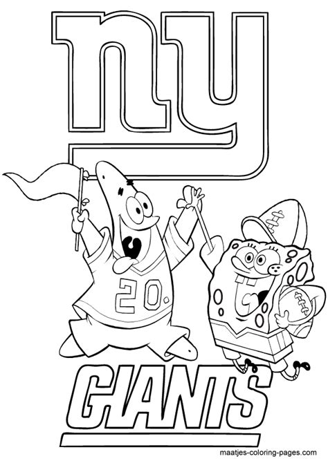 giants coloring pages