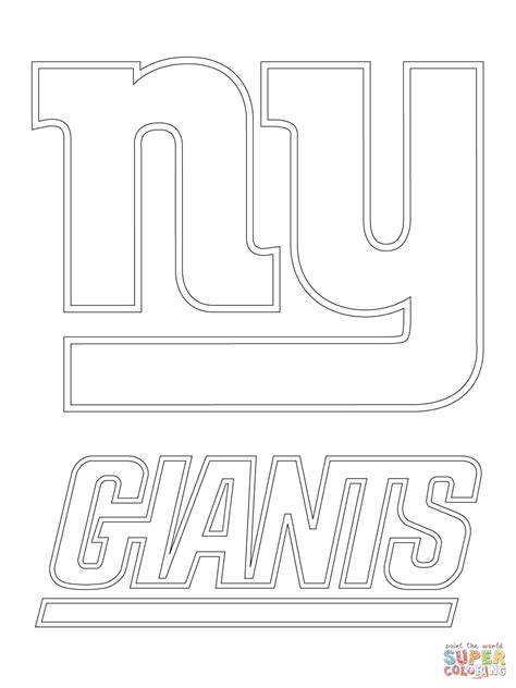 giants coloring pages