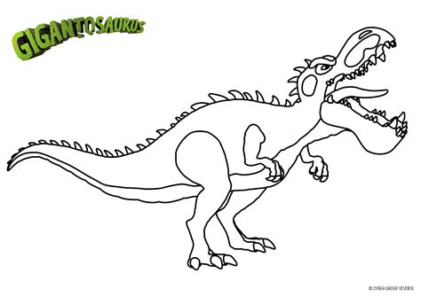 gigantosaurus coloring pages