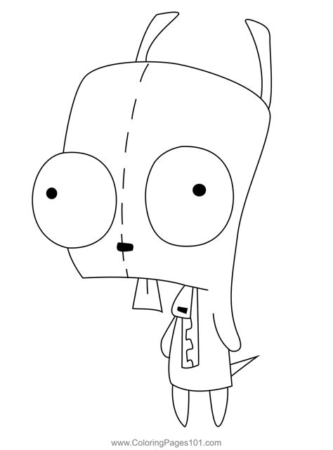 gir coloring pages