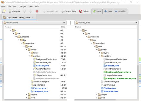 git difftool open all diff files immediately not in serial