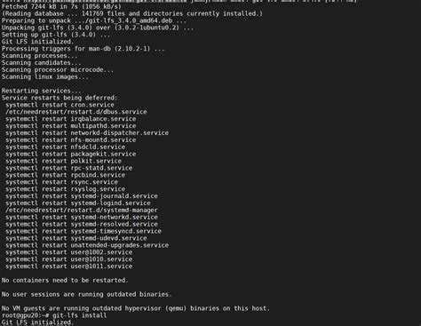 git lfs is not a git command unclear