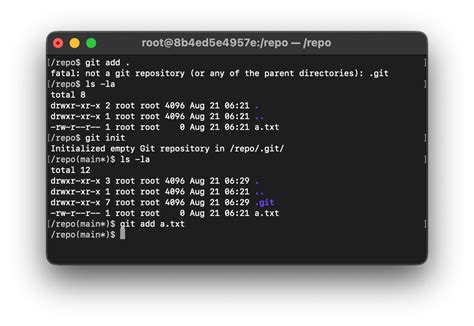 git pull while not in a git directory