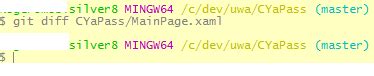 git status shows changed files but git diff doesnt