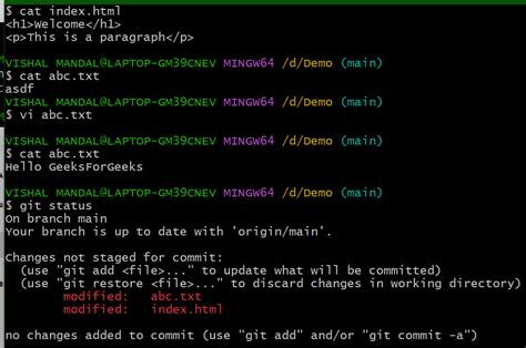 git switch branch without discarding local changes