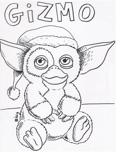 gizmo gremlins coloring pages