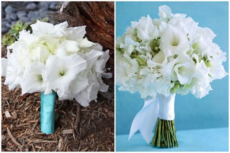 gladiolus wedding bouquet