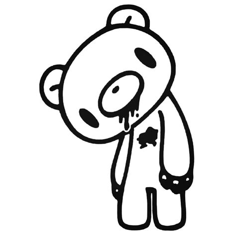 gloomy bear coloring pages